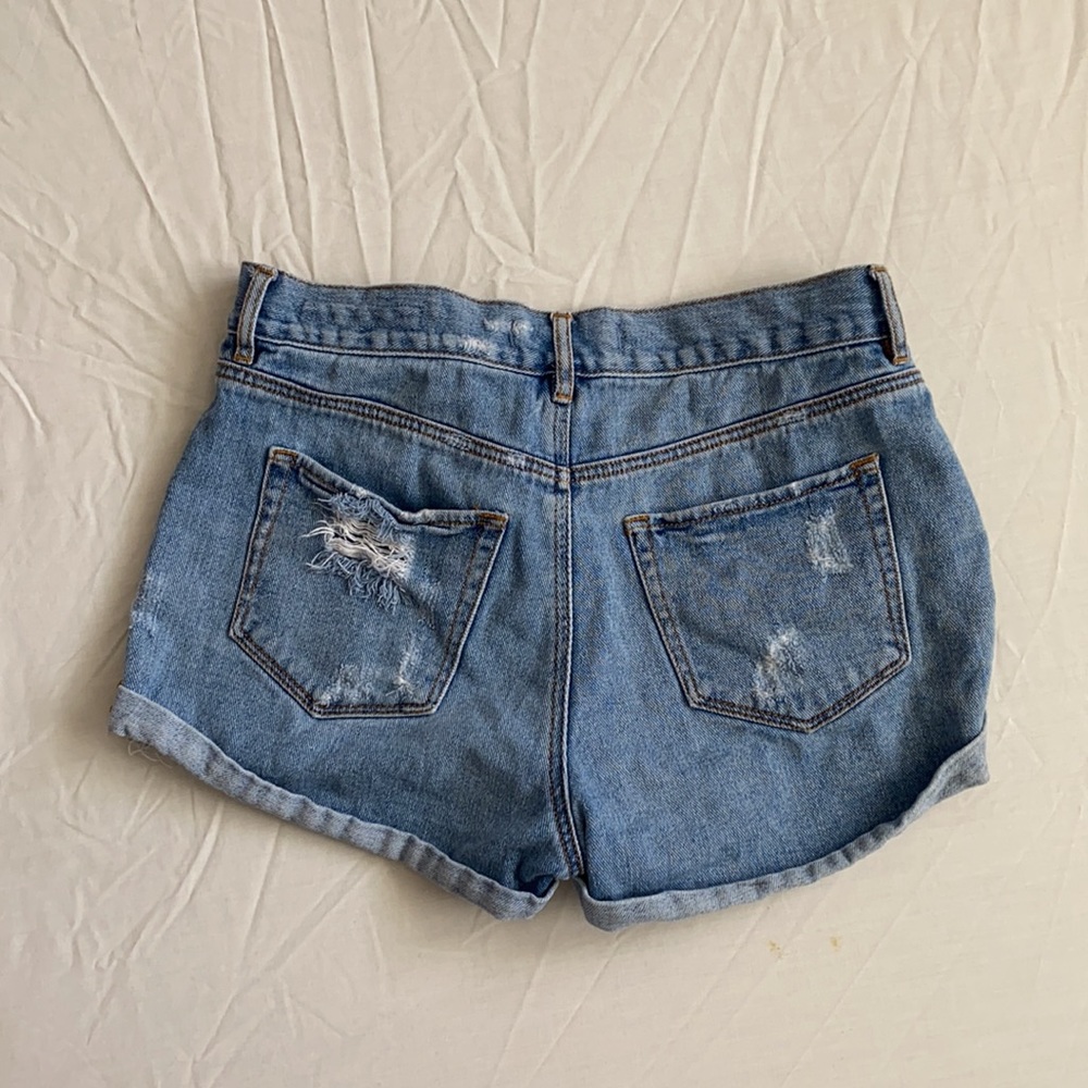 High Rise Denim Short - Picture 2 of 2